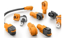 Héich Power Batterie Connectors si polariséiert a versiegelt op IP67